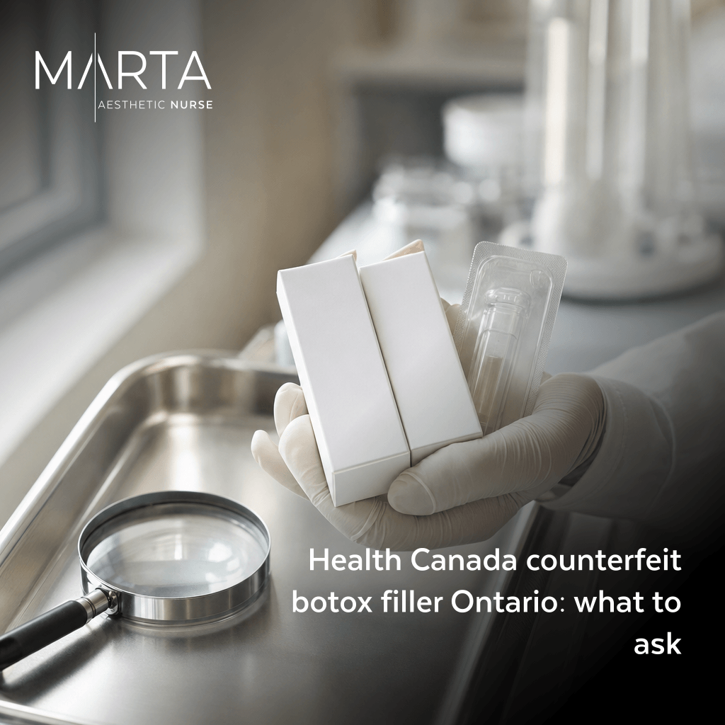 Health Canada counterfeit botox filler Ontario: what to ask