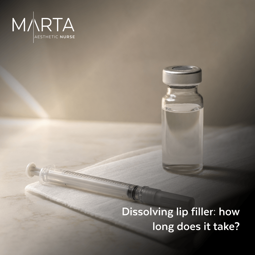 Dissolving lip filler: how long does it take?
