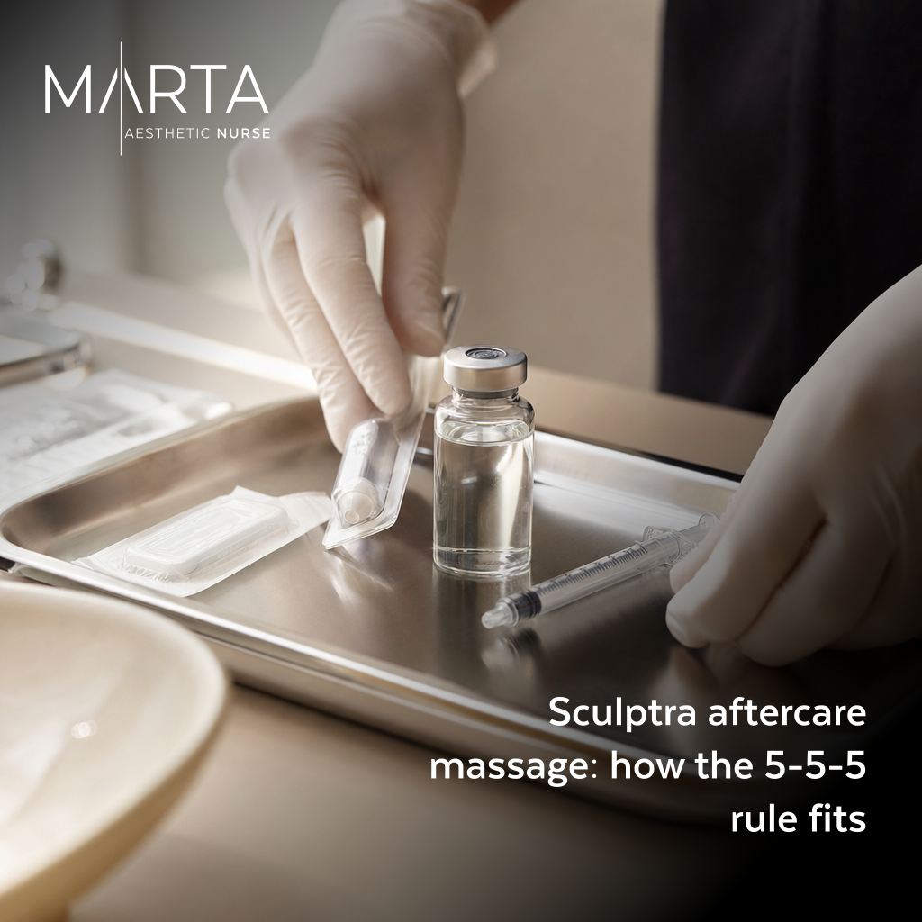Sculptra Aftercare Massage: What the 5 5 5 Rule Means